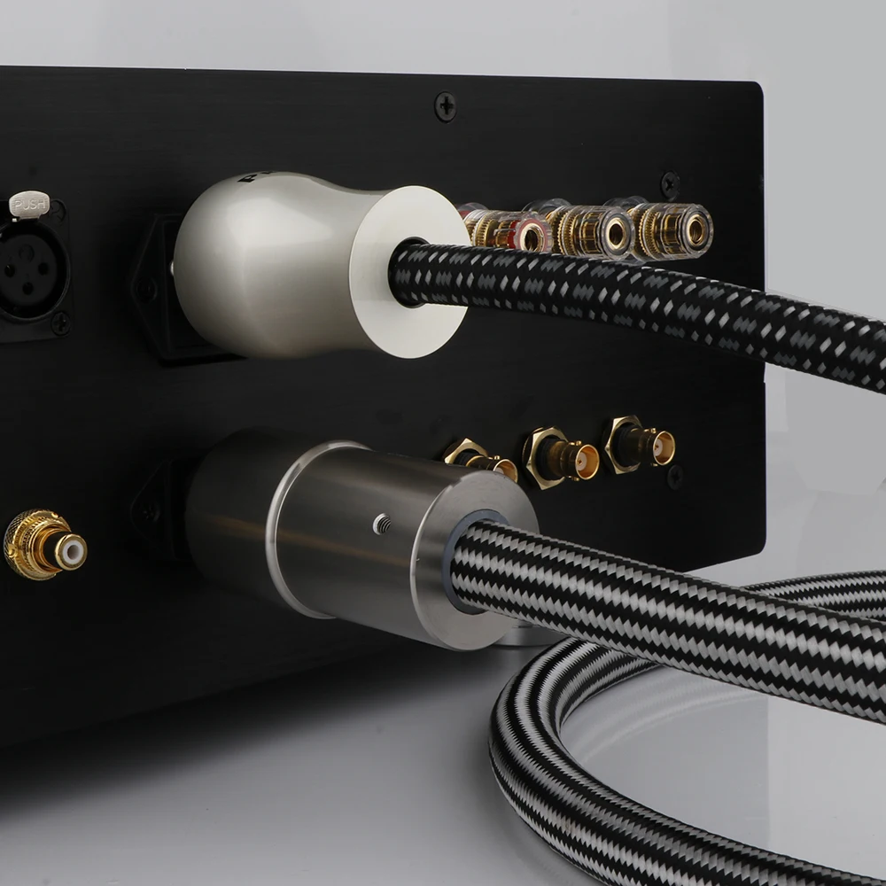 Krella CRYO-216 12AWG сетевой шнур питания переменного тока с позолоченным штепселем