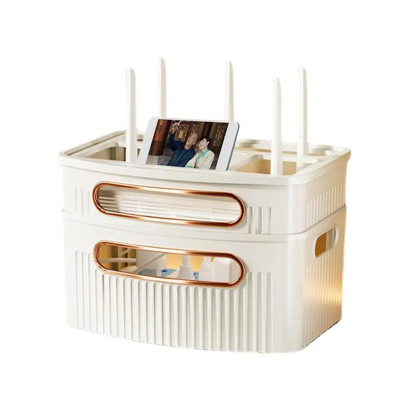 

Wifi Router Cover Router Cover Decorative Box WiFi Wireless Router Storage Box Reusable WiFi Modem Shelf For Bedroom Living Room