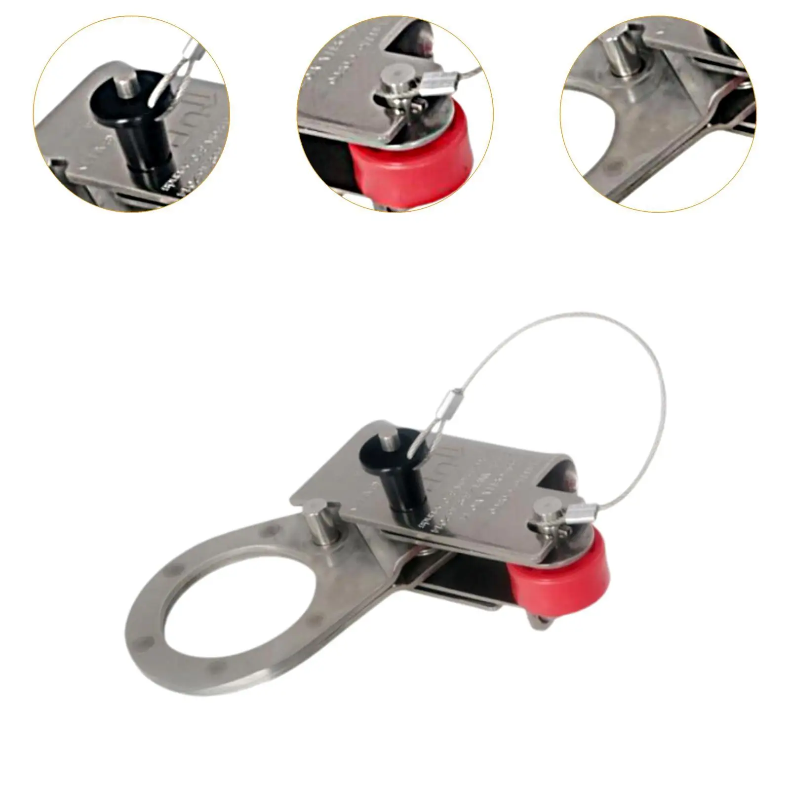 Веревочный захват для веревки 0 63–0 71 дюйма сверхмощный ограничитель падения