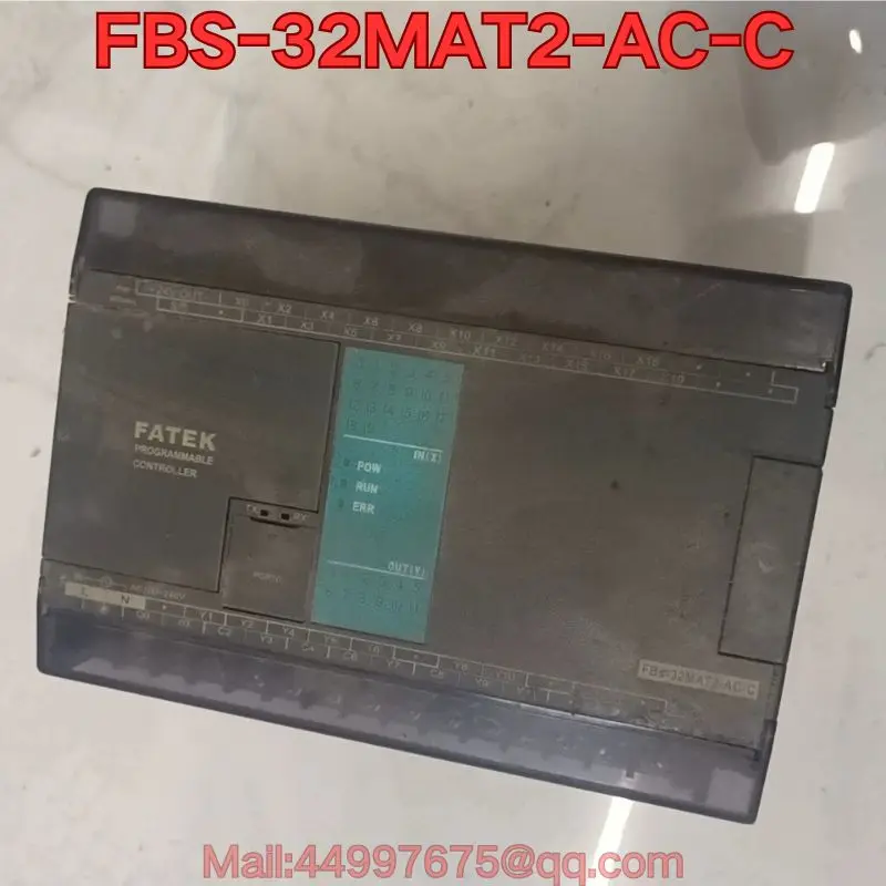 Фото Б/у контроллер PLC FBS-32MAT2-AC-C: функциональный тест нормальный. Последние цены на август 2026 года. №2