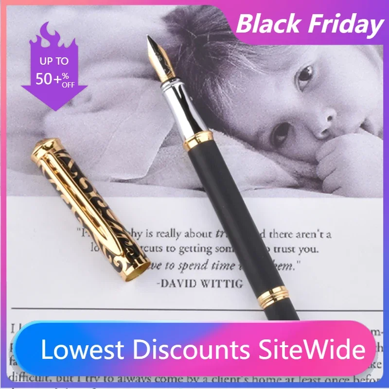 FULIWEN 2005 металлическая перьевая ручка с рисунком иридиевым наконечником M 0 7 мм