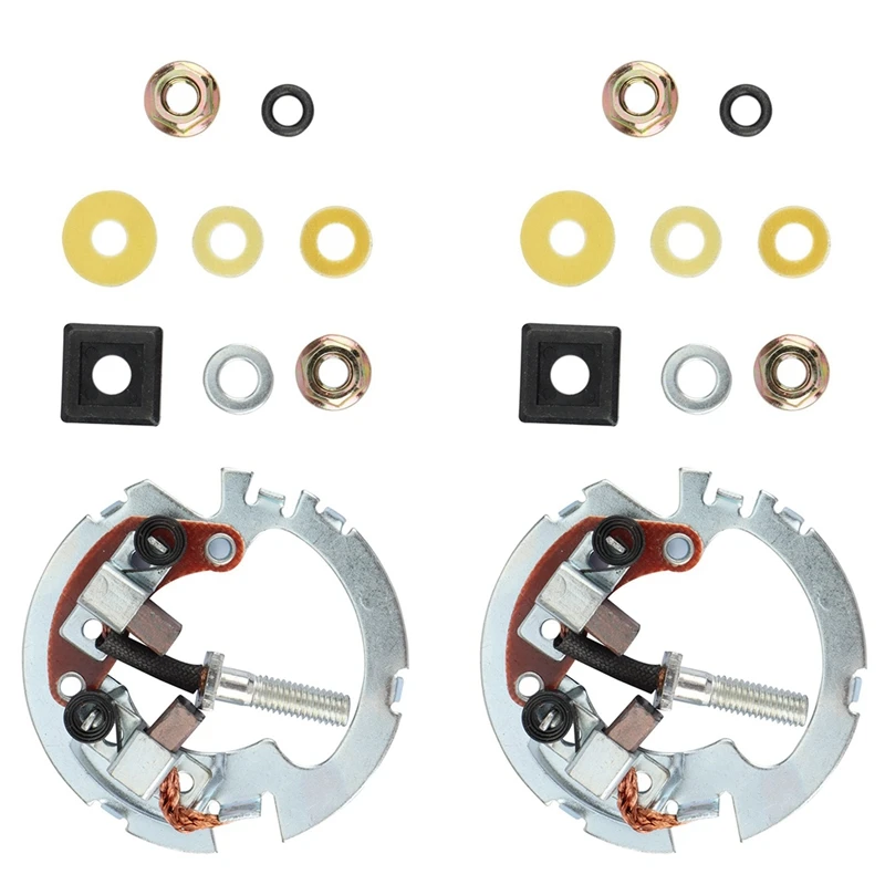 

2X для Honda TRX 250 350 400 450 500 Rancher Foreman Recon стартовая щетка пластина Ремонтный комплект 31206-MN4-008