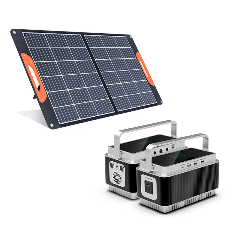 

portable solar power station 220v output 250w 222Wh for travel