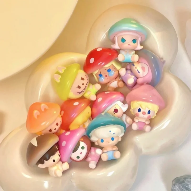 POPMART Popbean Bubble: Серия «Милые частицы» к Новому году в сидячей позе, коллекция милых фигурок, модный сувенир, подарок для детей (art.: 3920d82eebc88) - 3920d82eebc88