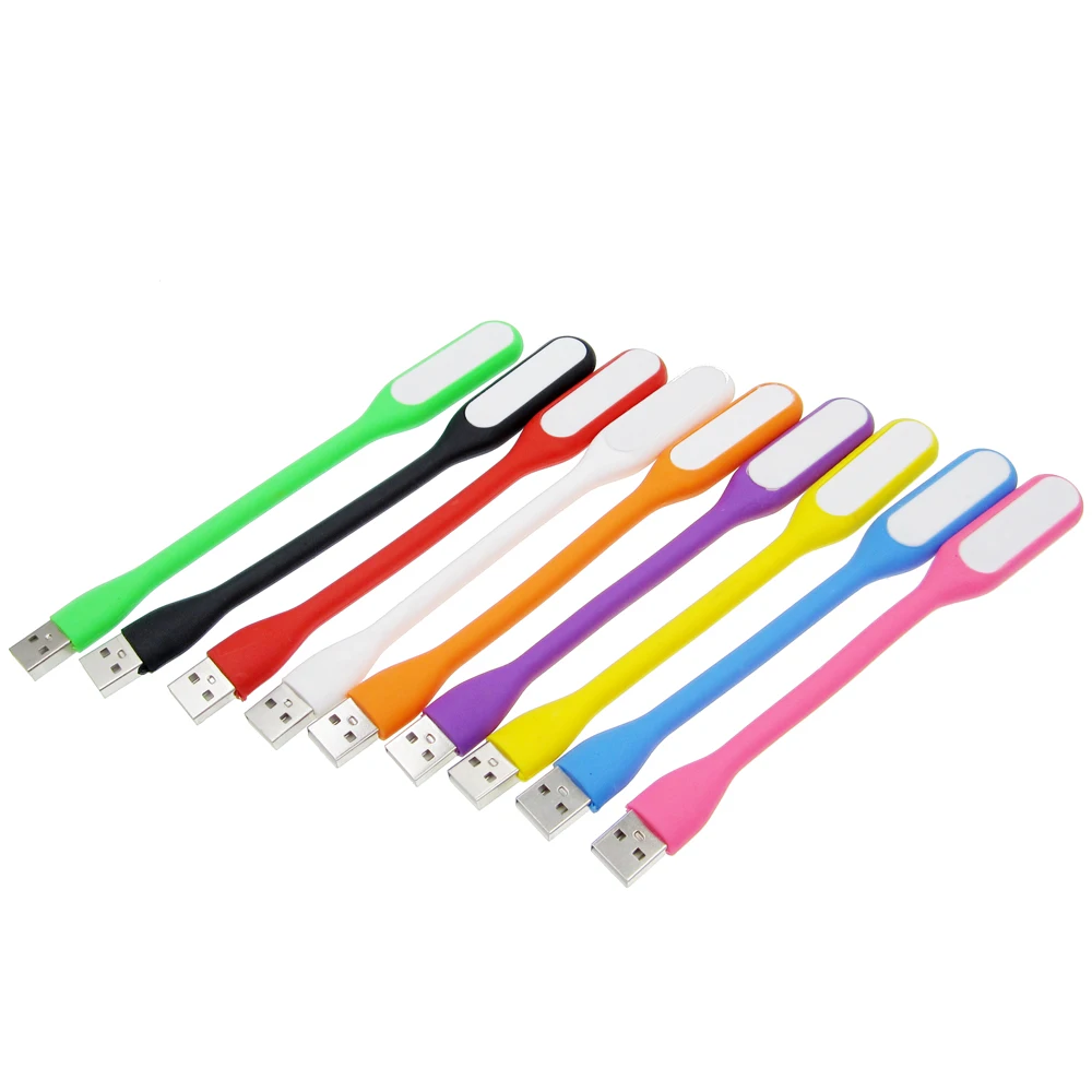 Гибкий USB Led Light настольная лампа для Power Bank ПК ноутбук Android OTG кабель
