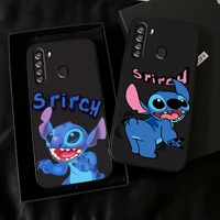 disney cartoon stitch phone case for samsung galaxy a32 4g 5g a51 4g 5g a71 4g 5g a72 4g 5g coque black silicone cover carcasa
