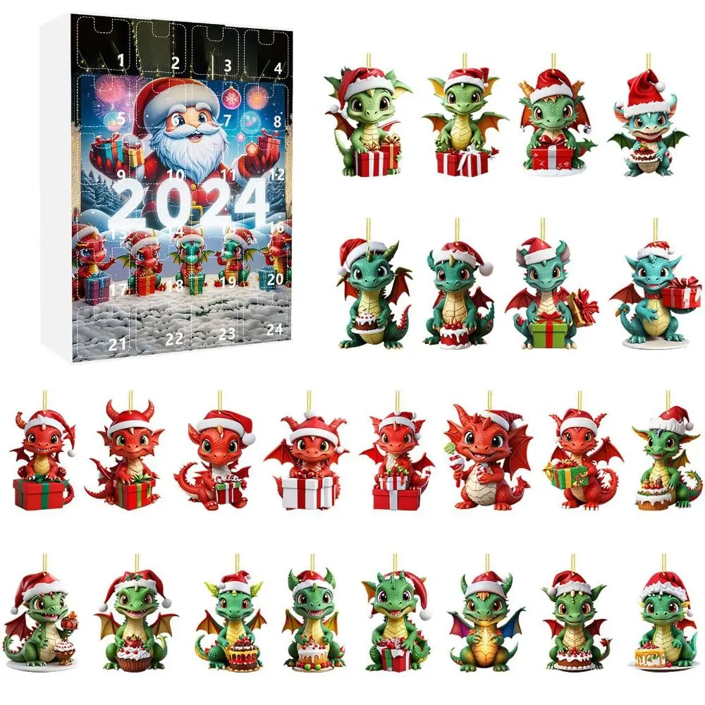 Рождественская глухая коробка 2025 Рождественский адвент-календарь обратного