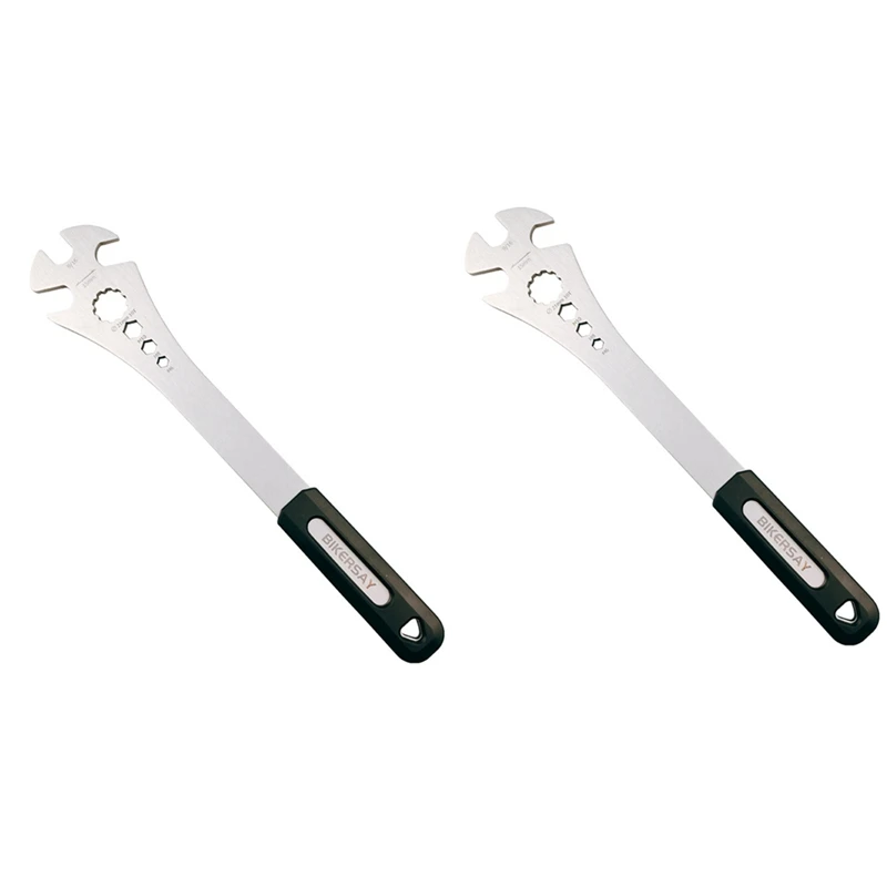 BIKERSAY 2 шт. ключ для велосипедных педалей гаечный снятия велосипеда с удлиненной