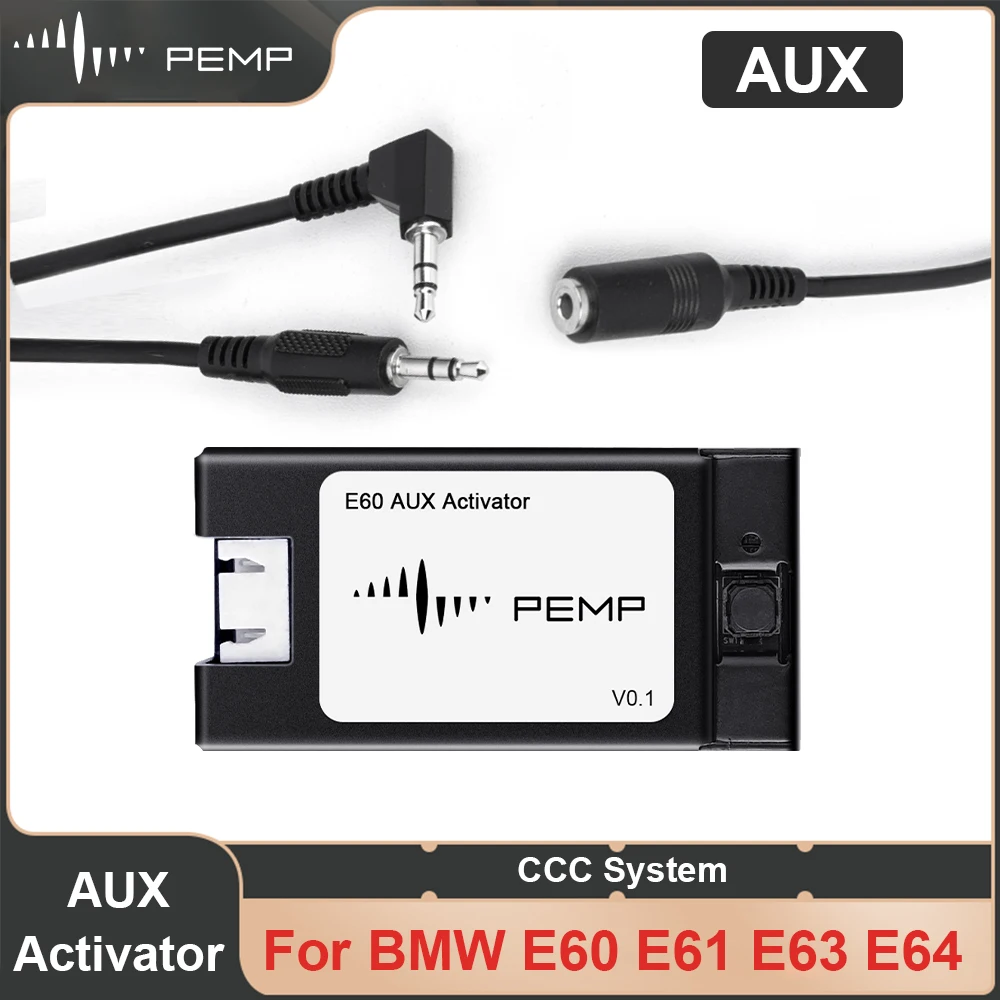 PEMP E60 Aux активатор автомобильного радиоприемника адаптер открытого