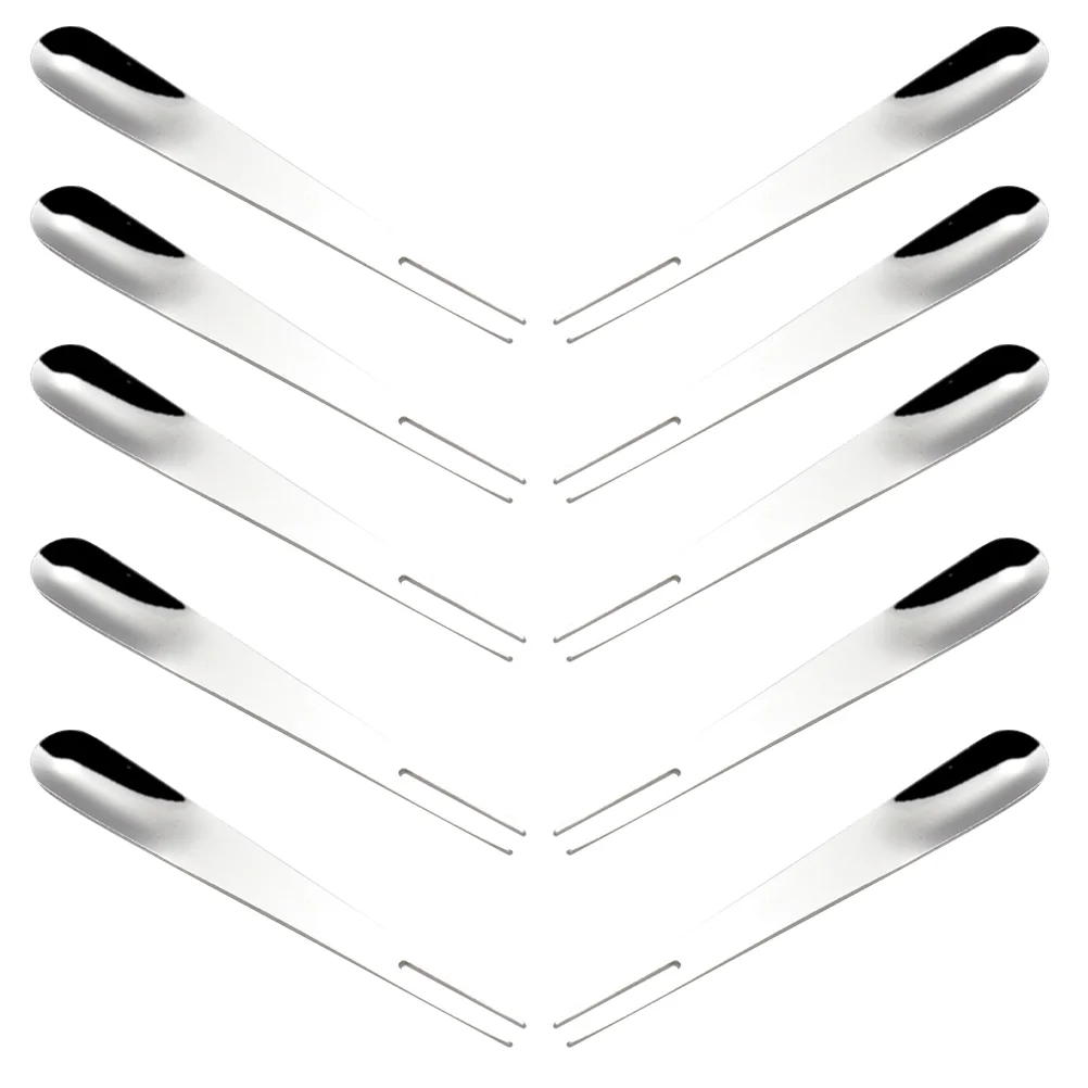 

24pcs Fruit Fork Spoon Stainless Steel Food Dessert Forks Practical Fruit Forks