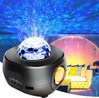 sunset and starry sky 2 in 1galaxy projector night light led star night lamp with bluetooth music player for home party gifts