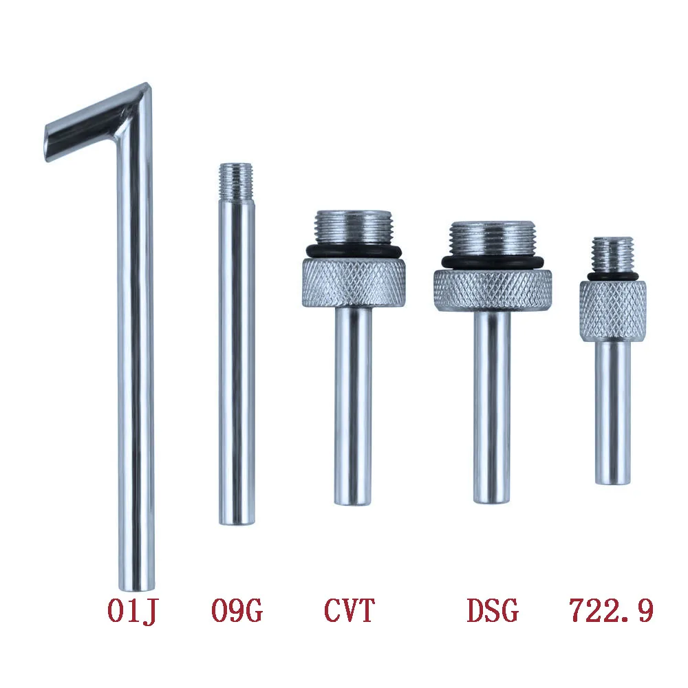 

5Pcs Transmission Fluid Oil Filler Adapter ATF DSG CVT 09G for VW Audi Benz Gearbox Connector Car Accessories Tools