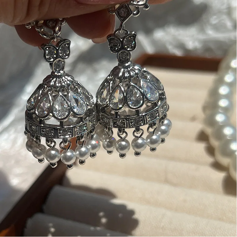 Романтические серьги-подвески для женщин Роскошные Нежные Украшения ушей в виде