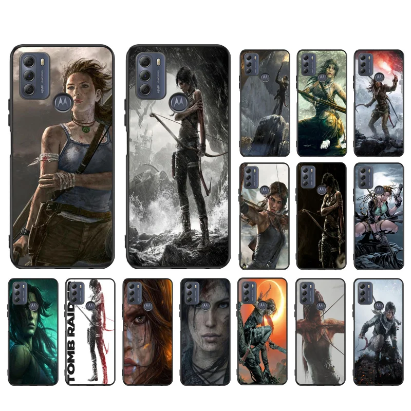 

Lara Croft Tomb Raider PhoneCase for Motorola Moto G 5G G50 G60S G100 G Stylus G9 G8 G7 Power G Pure G8 Play G7Plus G60