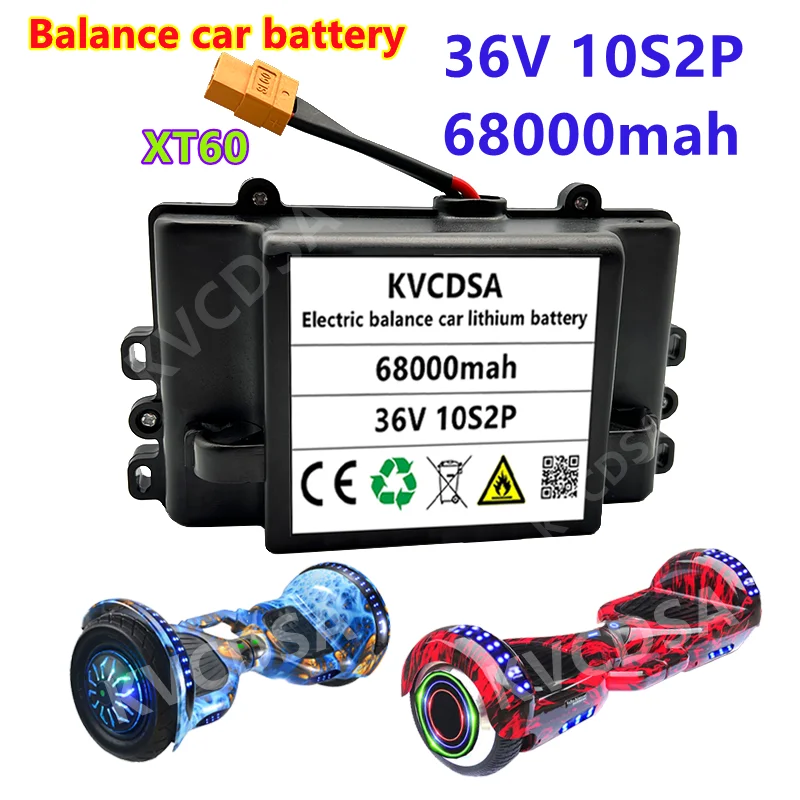 

Литий-ионный перезаряжаемый аккумулятор 10S2P 36 в 100% мАч для электрического скутера и балансирующего автомобиля Aerlang со встроенным 20A BMS, новин...