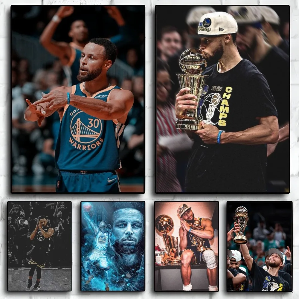 1 шт. плакат Стивена карри самоклеящаяся искусство Настенный декор для кофейни