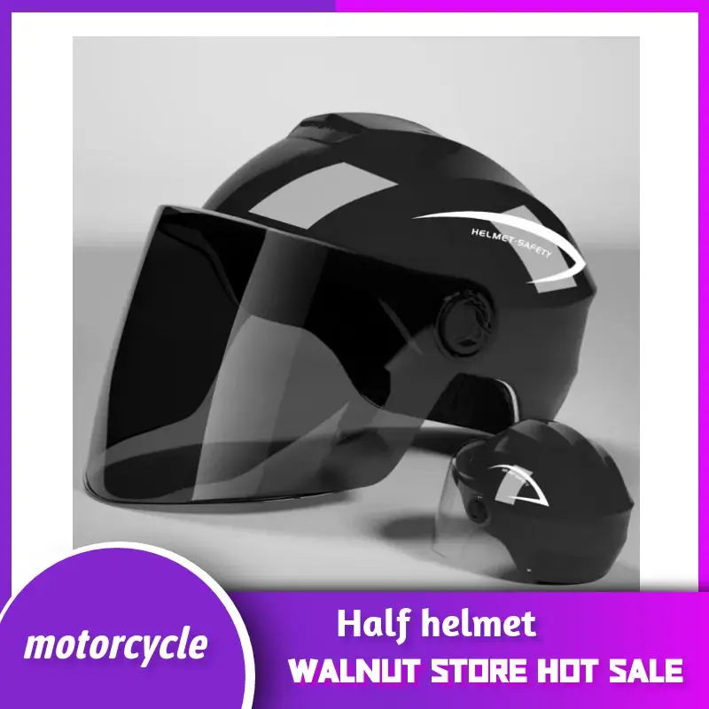 Мотоциклетный Шлем Унисекс Четыре Сезона Защита От Солнца Ветрозащитная Дышащая