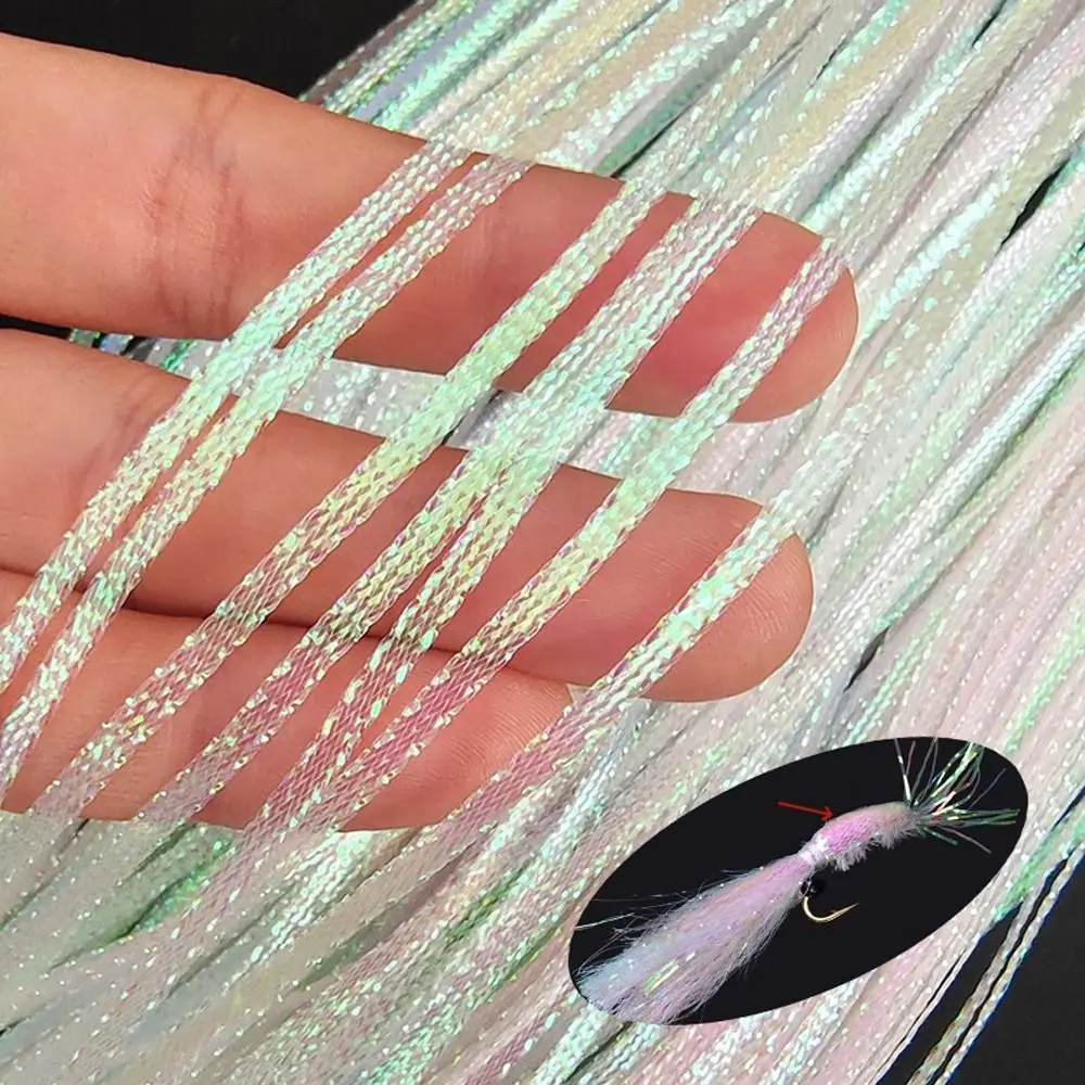 3 мм гофрированные нити для вспышки Gliss' N Glow Flash Iridescent Flashbou Синтетический