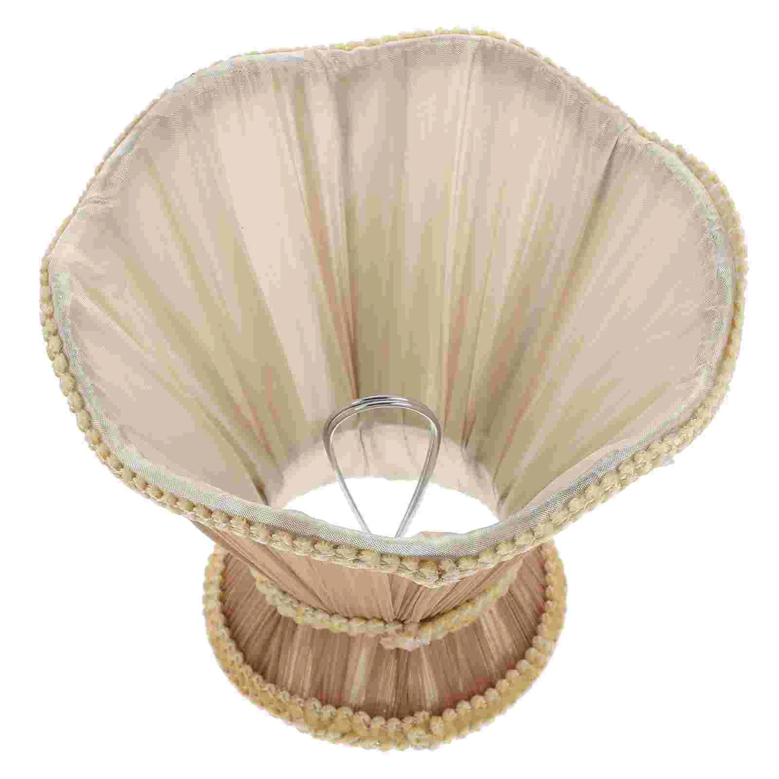 

1Pc Lamp Decor Cloth Light Cover Cloth Art Lampshade Exquisite Lampshade for Decor Light Home
