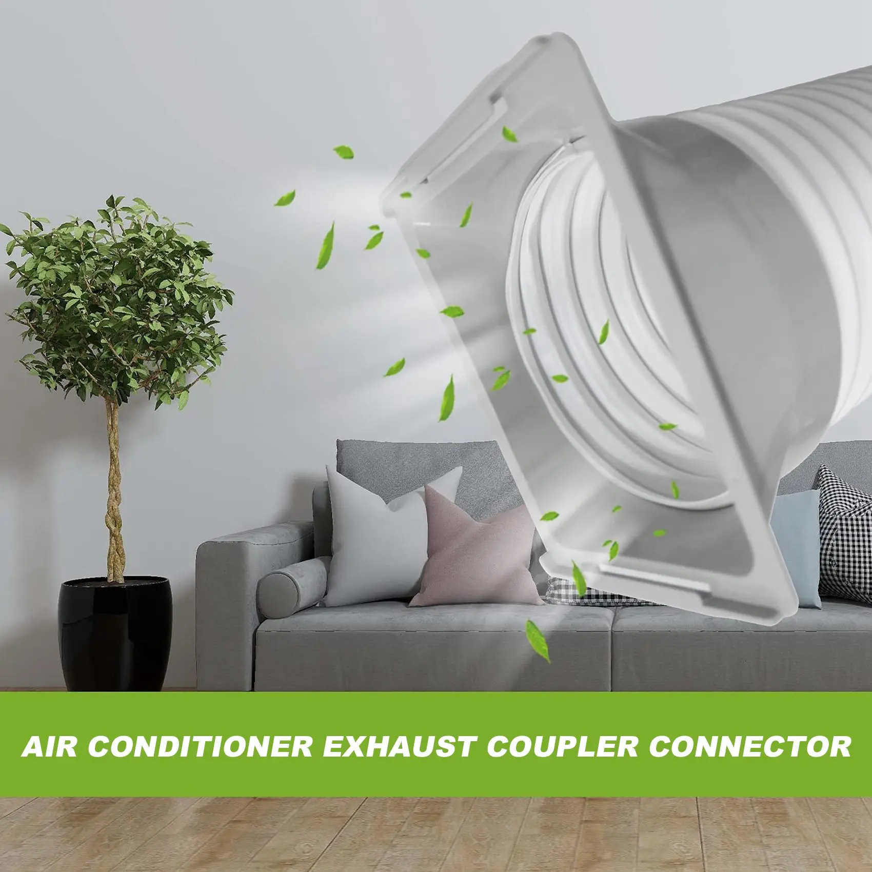 Портативный соединитель для выхлопного шланга кондиционера переходник окон