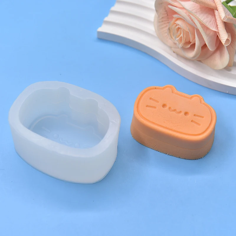 Силиконовая форма с мультяшным котом рисовые шоколадные конфеты для торта