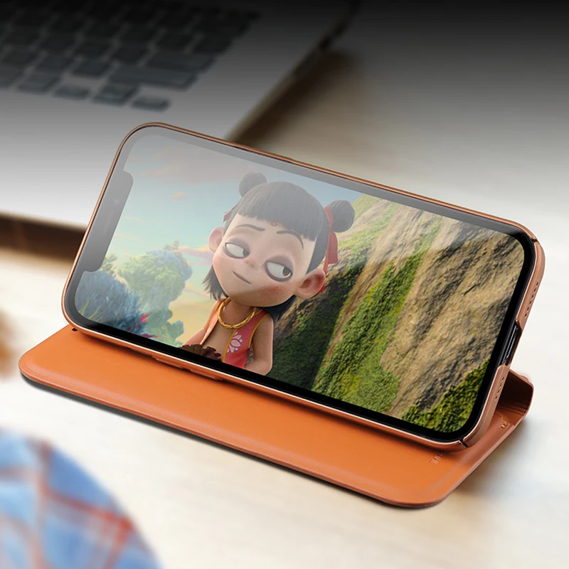 For Iphone 13 Pro Max Case 6.7 X-level Pu Leather Wallet Phone Case With Stand Function For Iphone13 Pro 6.1 For Iphone13 Mini