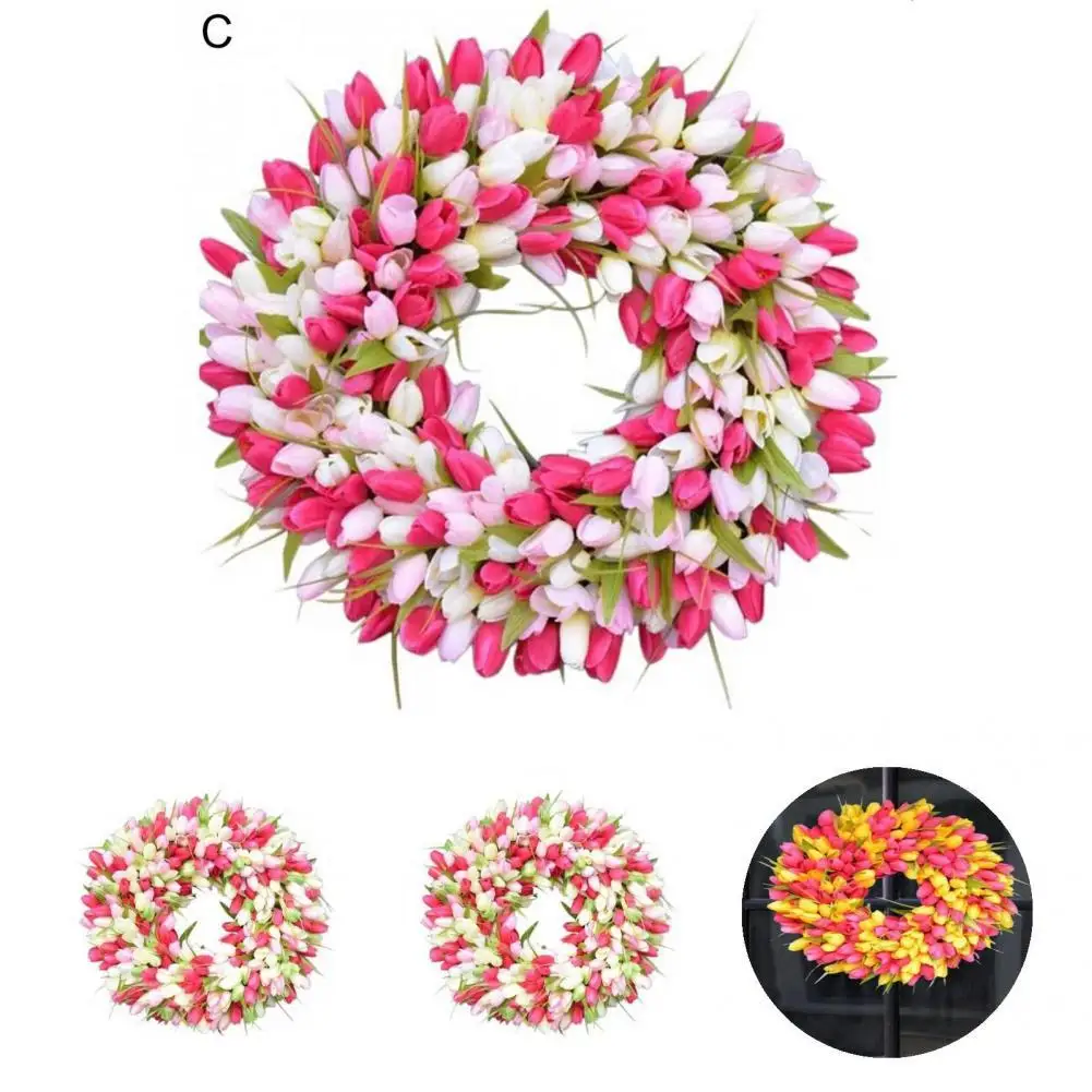 

Reusable Convenient Decorative Aesthetic Garland Decor Plastic Garland Decor Elegant for Gifts