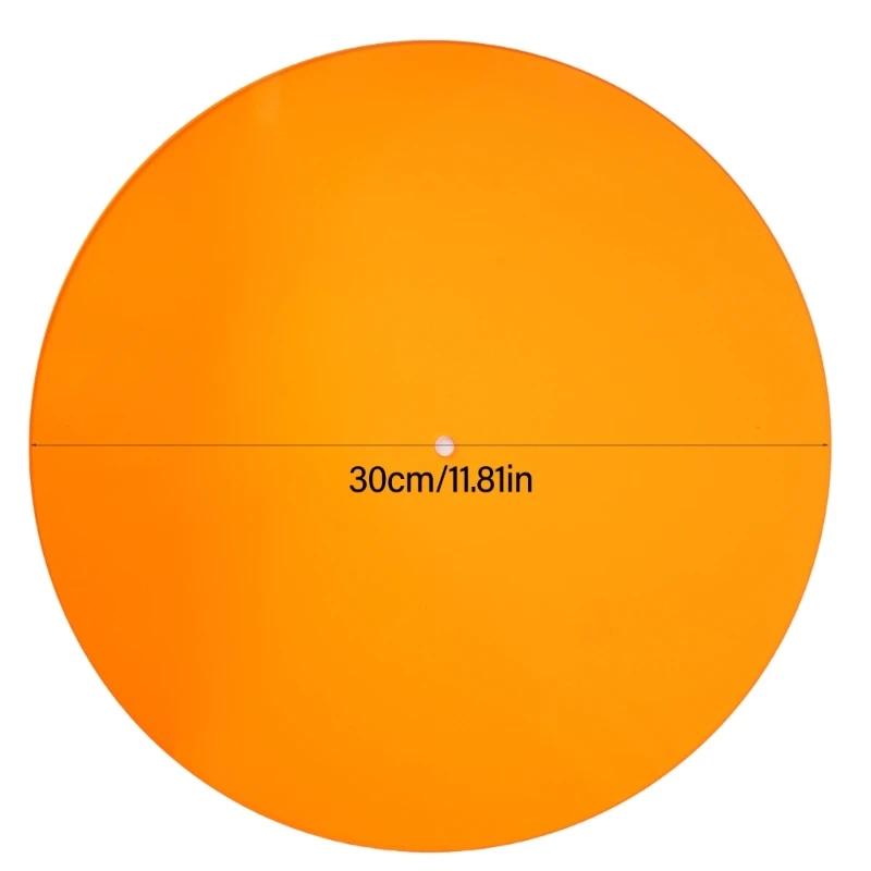 Акриловый коврик для пластин проигрывателей снижает вибрацию виниловых