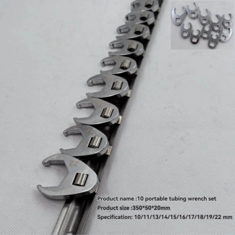 10 шт. ручной инструмент индивидуальные 3/8-дюймовые раструбные гаечные ключи