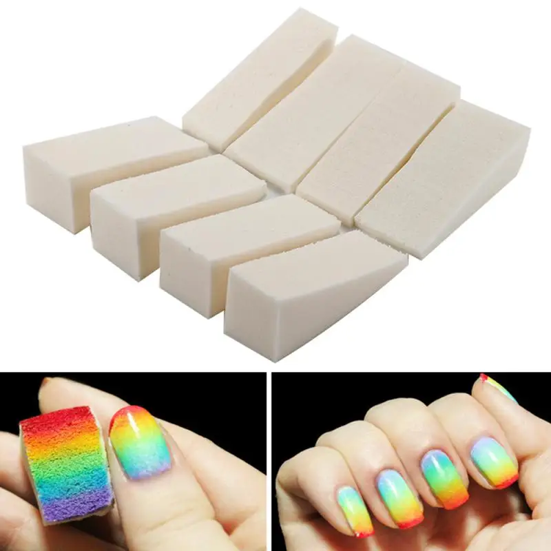 

1~5PCS 48/Soft Sponges Gradient Nail Art Stamper Tools Color Fade Manicure DIY Creative Nail Accessories Supply Tool