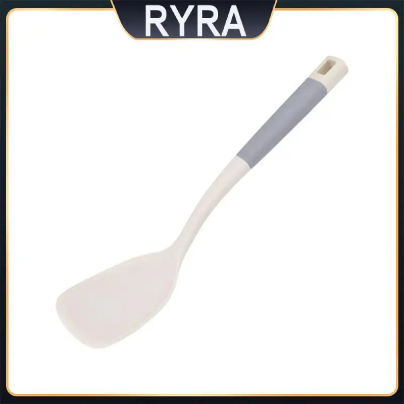 

Удобная рукоятка, не повреждает дно кастрюли, антипригарная лопатка, силиконовая ложка для пищевых продуктов, прочная