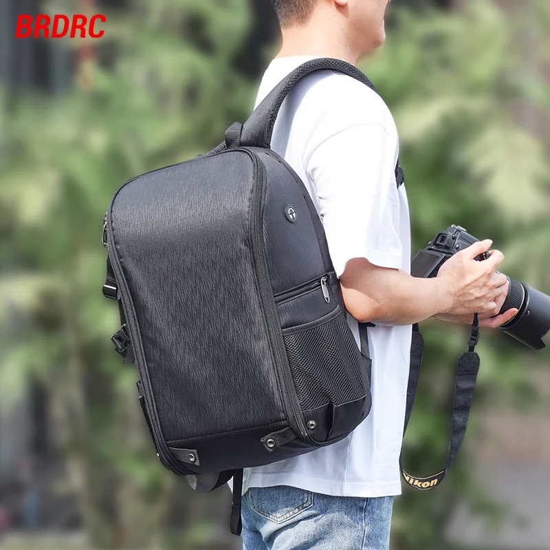 Водонепроницаемый рюкзак для хранения «сделай сам» для DJI Air 3 Latptop Противоударная мягкая уличная камера фотографированная дорожная сумка через плечо