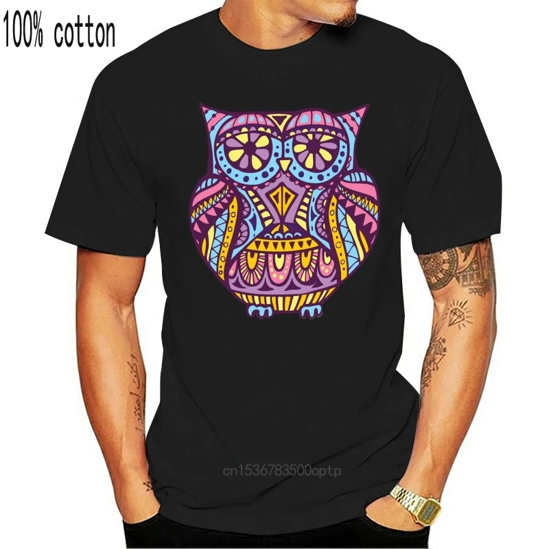 

Man Clothing Decorative Owl Decor Printed Hipster Swag Ladies Womens Girls Tshirt Tops Tee Men T Shirt