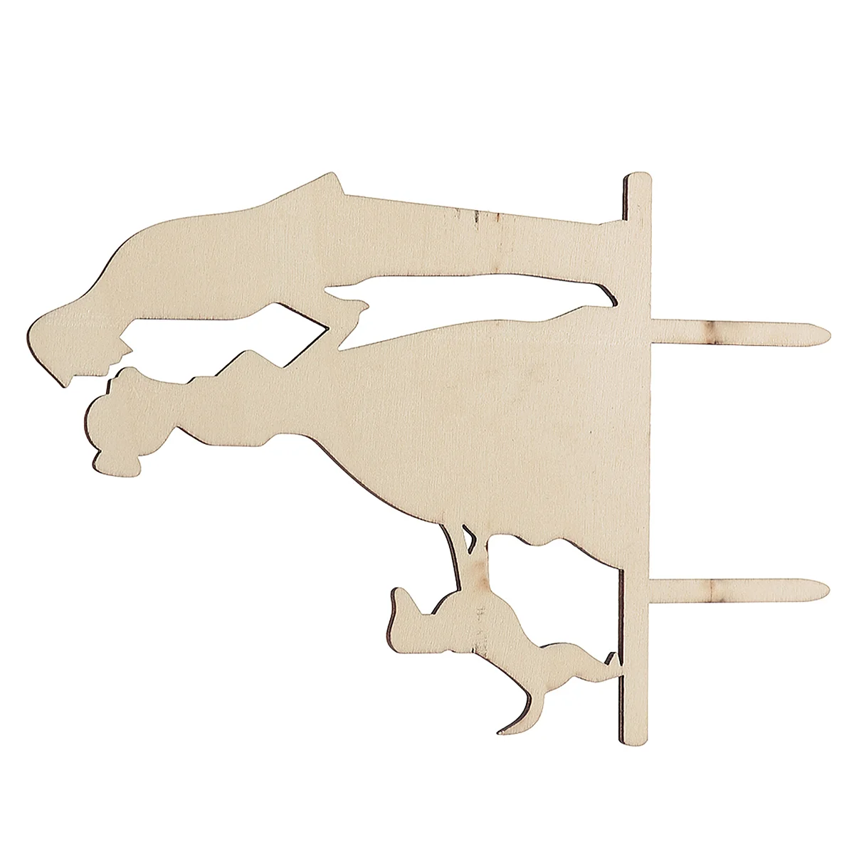 

Kissing Bride Groom and Dog Silhouette Wedding Cake Decoration Topper