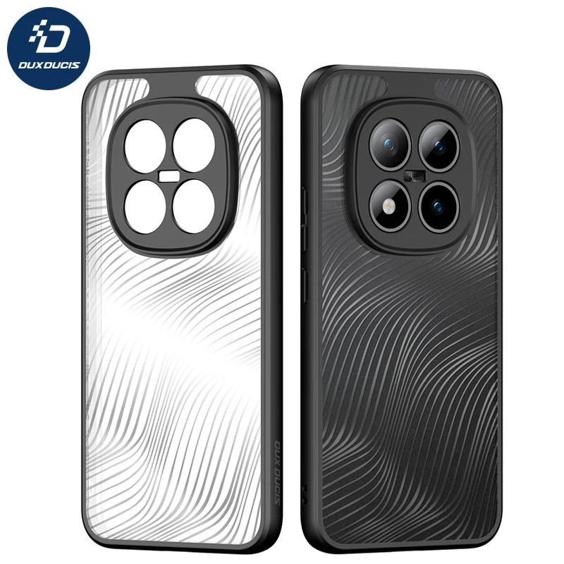 Фото Чехол DUX DUCIS Aimo Series для Xiaomi Redmi Note 15 Pro Plus, 15 Pro 5G, противоударный, с защитой от отпечатков пальцев, матовый, из PC+TPU №1