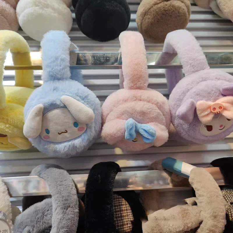 1 шт. Sanrio Kuromi My Melody аниме наушники красота Kawaii мультфильм уличная защита от ветра