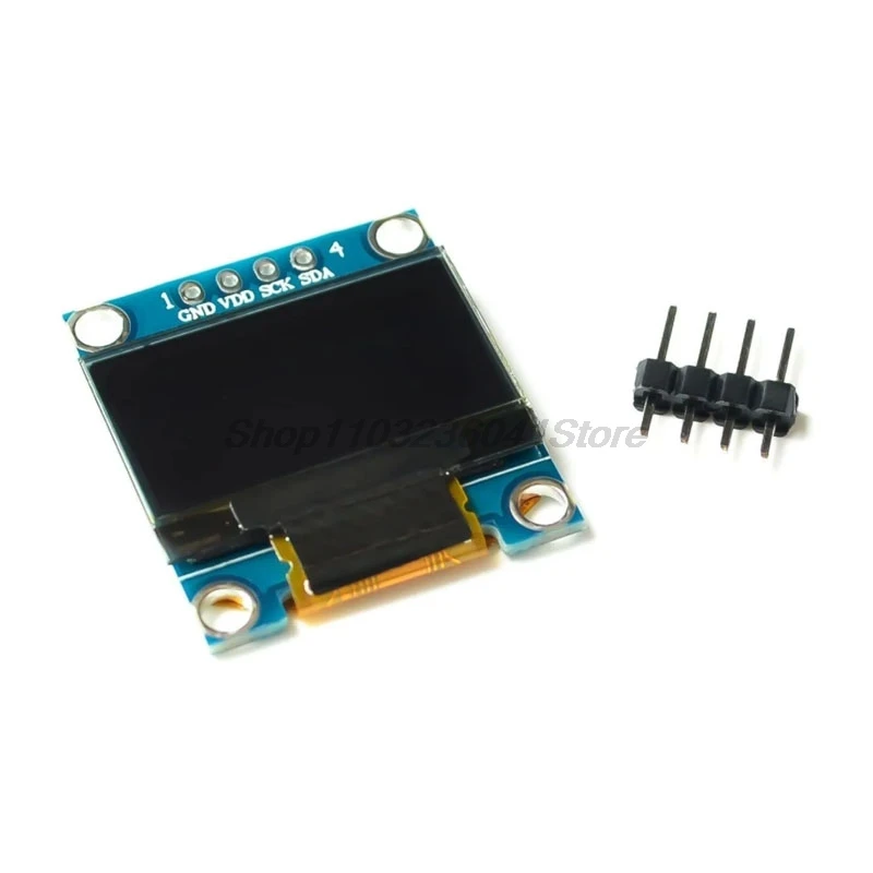 Белый синий цвет 0 91X0 96 4OLED ЖК-дисплей дисплей для Arduino 1 3 54 2 42 дюйма I2C IIC серийный