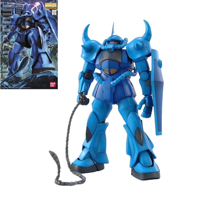 

Bandai Original Hguc 18Cm 1/100 Gouf Ms-07B Ver.2.0 Gundam Action Figure Mecha Assembled Plastic Sculpture Model Kit Kids Gifts