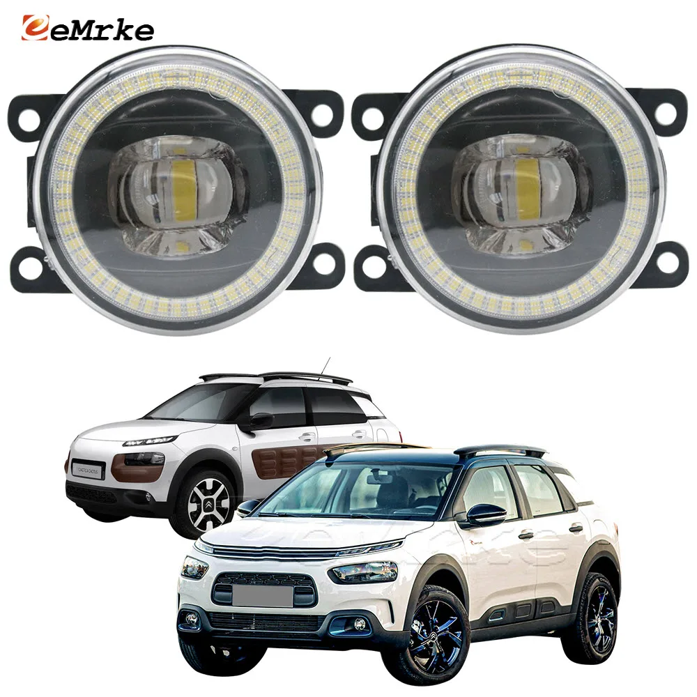 Светодиодные противотуманные фары в сборе 2 шт. для Citroen C4 Cactus 2015-2020 дневные