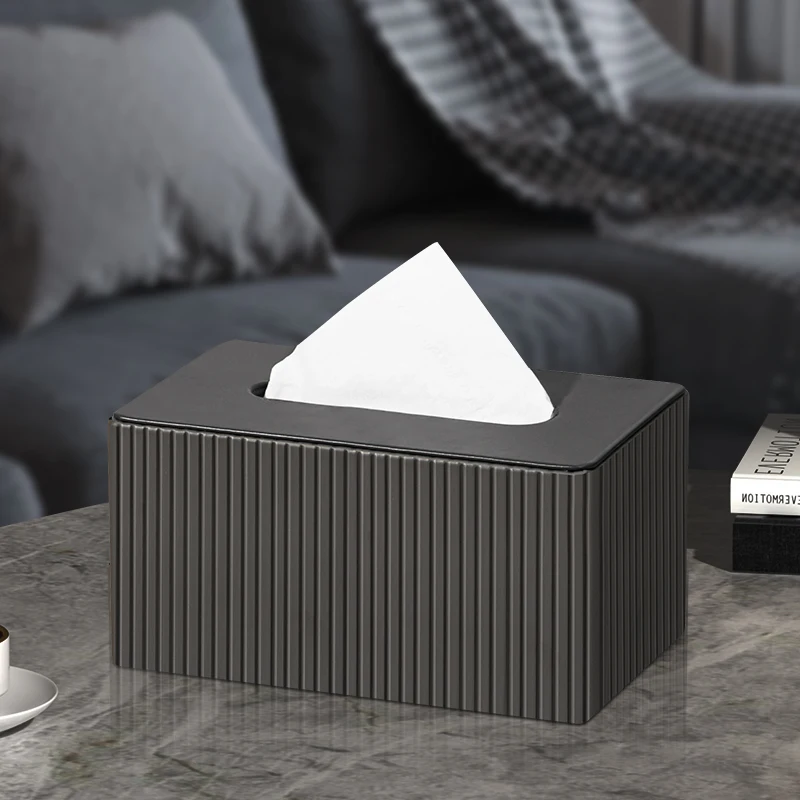 Tissue Box Living Room Home Coffee Table Remote Tissue Storage Box Simple Modern Creative Napkin Affordable Luxury Style