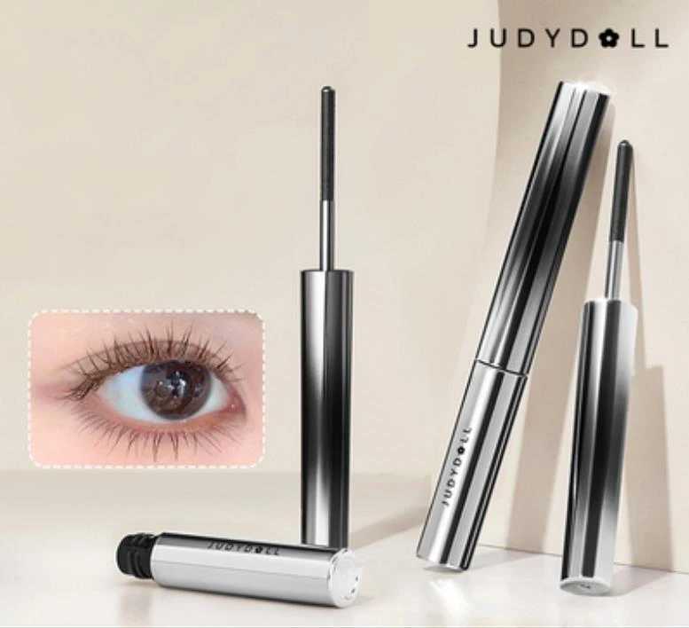 

Judydoll Small Steel Tube Lash Lengthening Curling Thick Mascara Waterproof Non-smudg Natural Quick Dry Eye Makeup Cosmetic