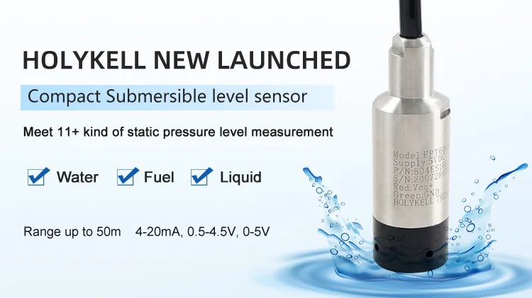 

Holykell Submersible Digital Electronic Water liquid Level Sensor, water sensor