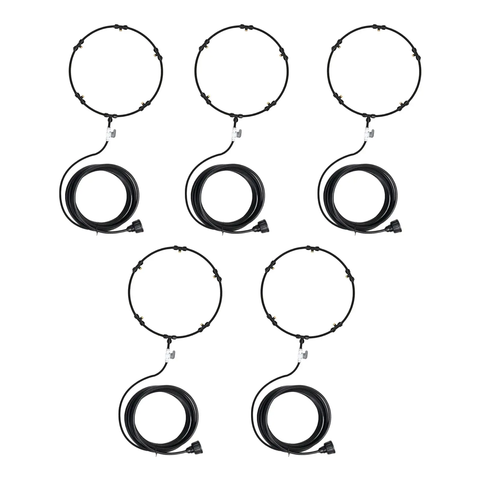 

Outdoor Fan Misting System Kit Fan Cooling Water Mist Fittings for Outside