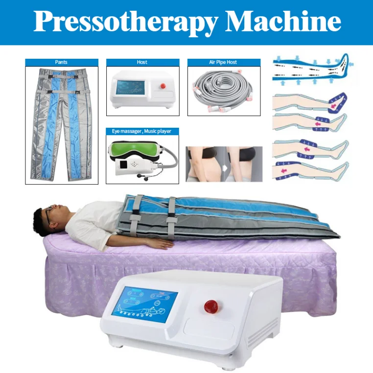 

Fat Loss Therapy Pressoterapia Easy Operate Device Air Pressure Slimming Lymph Drainage Massage Boot Bags