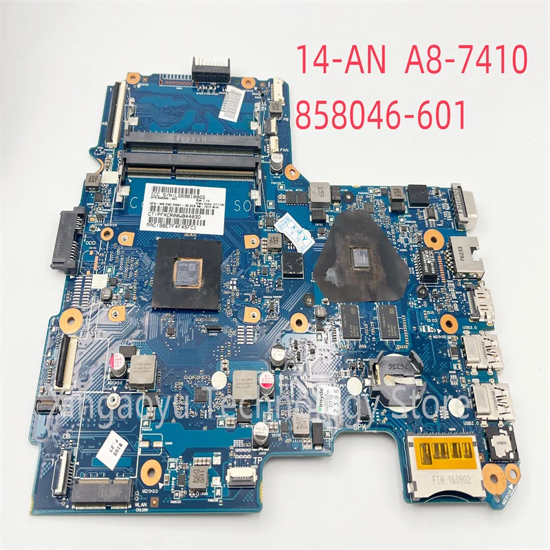 

Материнская плата для ноутбука HP павильон 245 G5 14-AN 14-AM A8-7410U CPU 858046-001 858046-601 6050A282280 1 тест идеально
