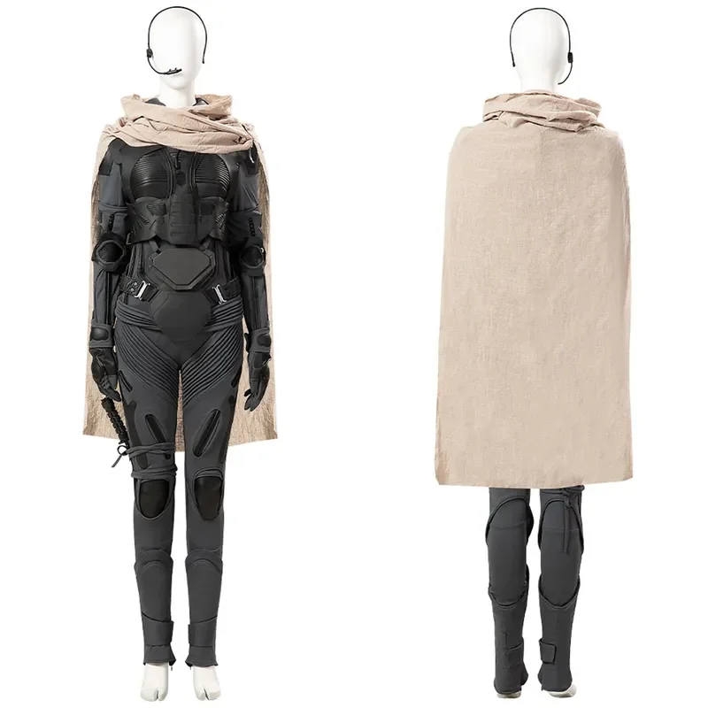 Chani Косплей Фэнтезийный плащ Костюм 2024 Фильм Дюна 2 Ролевая игра Женская одежда