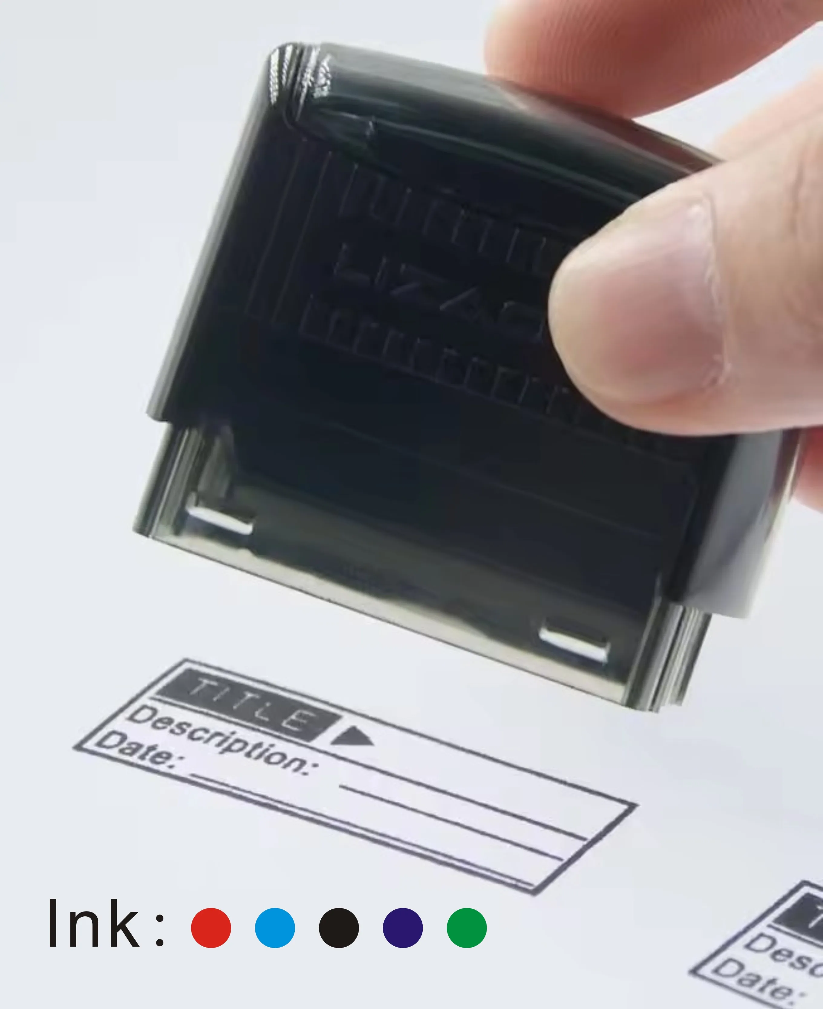 Прямоугольная офисная Самостоятельная фотография на 1-4 линии Создайте свой