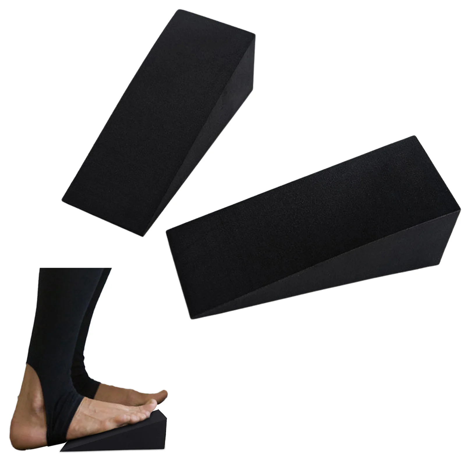 

Yoga Slant Board Calf Stretcher To Improve Lower Leg Strength Stability Non-Slip Stretching Board For Home Office Extra Side