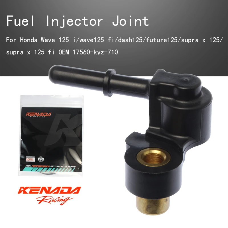 

Соединение топливной форсунки для Honda Wave 125 i/wave125 fi/dash125/future125/supra x 125/supra x 125 fi OEM 17560-kyz-710