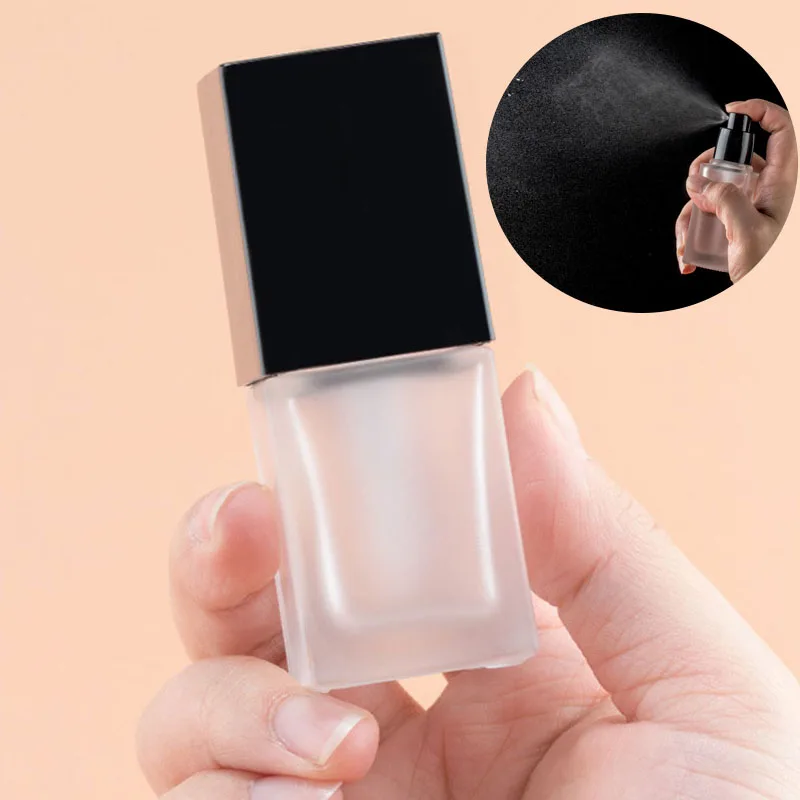 

Квадратная Матовая бутылка-распылитель для лосьона, 15/30 мл